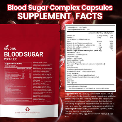 Blood Sugar Complex with 20 Herbs