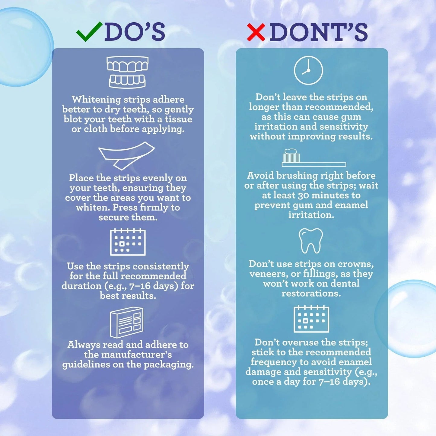 Whitening Strips (7-day treatment)-Shop