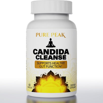 Candida Cleanse - Gut & Colon Support (60 Capsules) - for Men & Women - Natural Herbs for Intestinal Detox-Shop