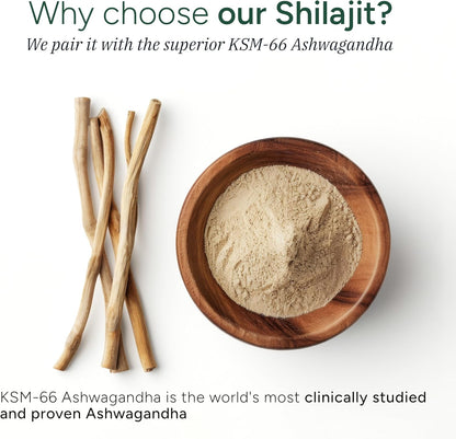 10-in-1 Shilajit Gummies (4000mg)|Tongkat Ali, Maca, 75% Fulvic Acid | Sugar-Free & Vegetarian1-Shop