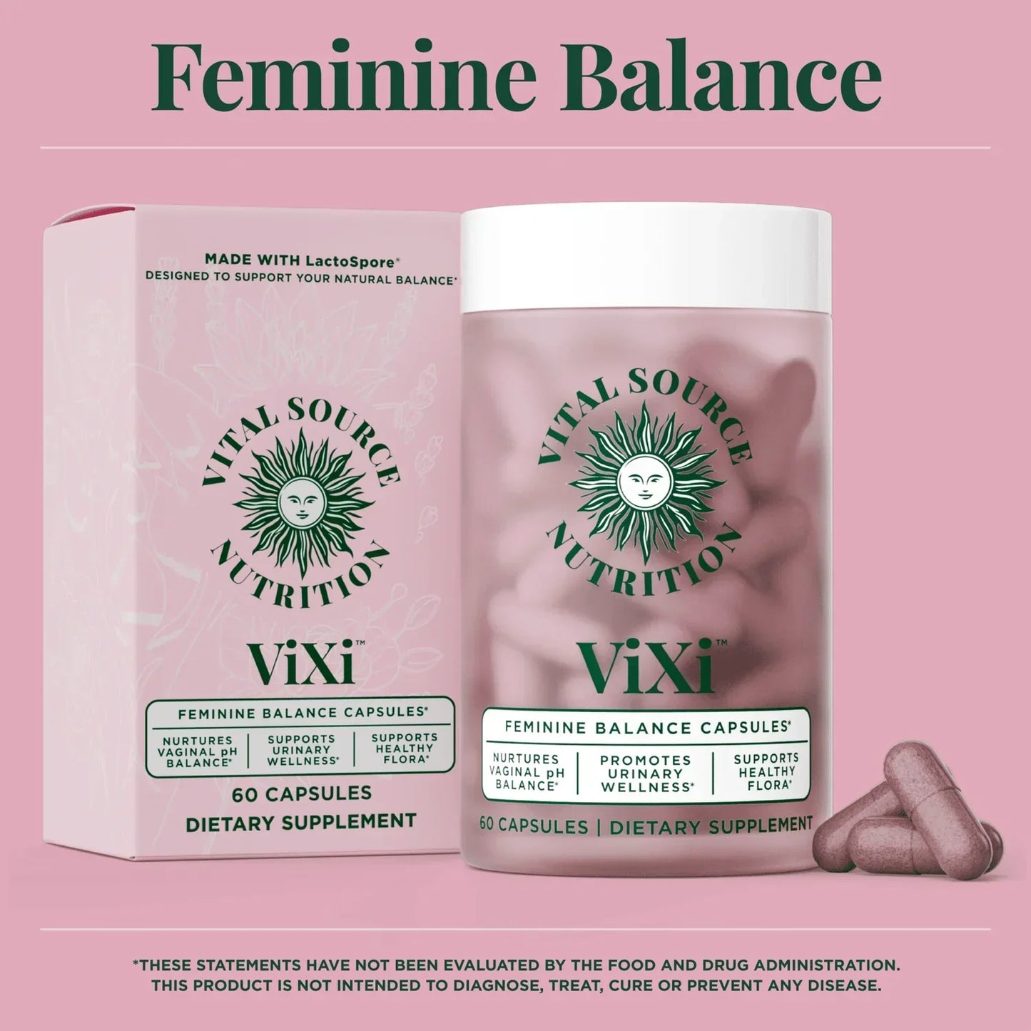 Feminine Balance Probiotic Capsules | Microbial Harmony from Within®
