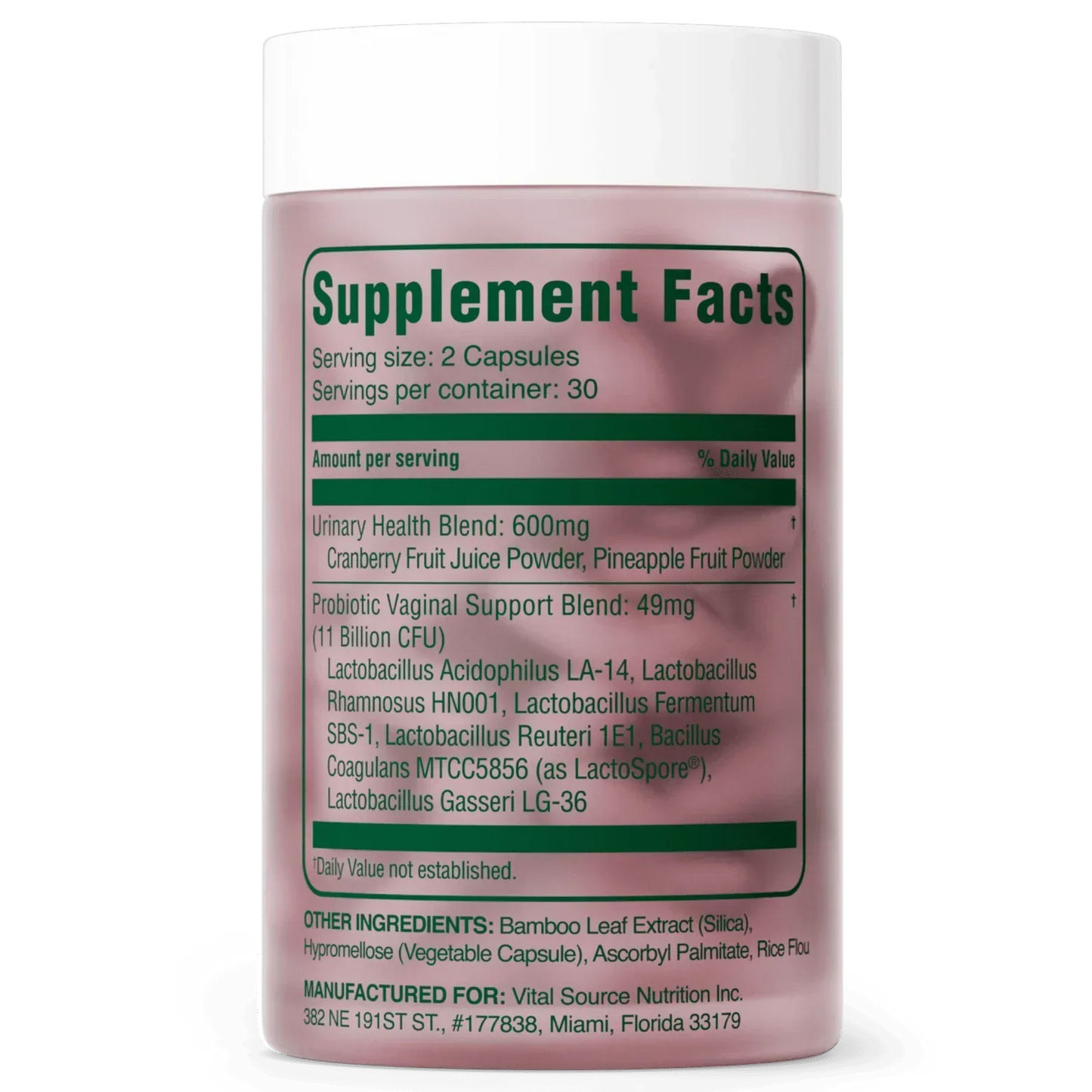 Feminine Balance Probiotic Capsules | Microbial Harmony from Within®