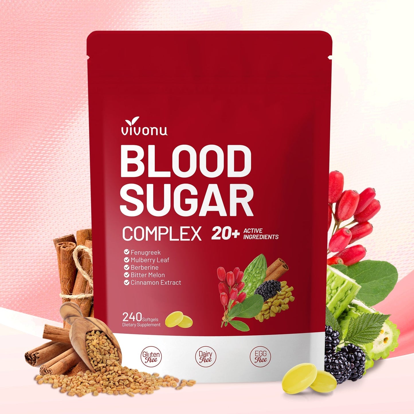 Blood Sugar Complex with 20 Herbs