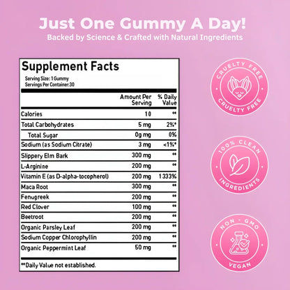 Pheromone Boosting Gummies for Women