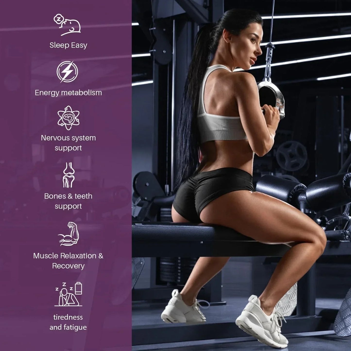 Magnesium 12 in 1 Complex 700mg - Glycinate Citrate Malate Taurate