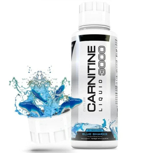 Cutler Nutrition Liquid Carnitine 3000mg Blue Sharks flavor SEALED