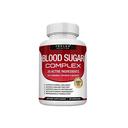 1~2pack Magnesium 8 in 1 Complex 1000mg & Blood Sugar Blend Supplement Combo