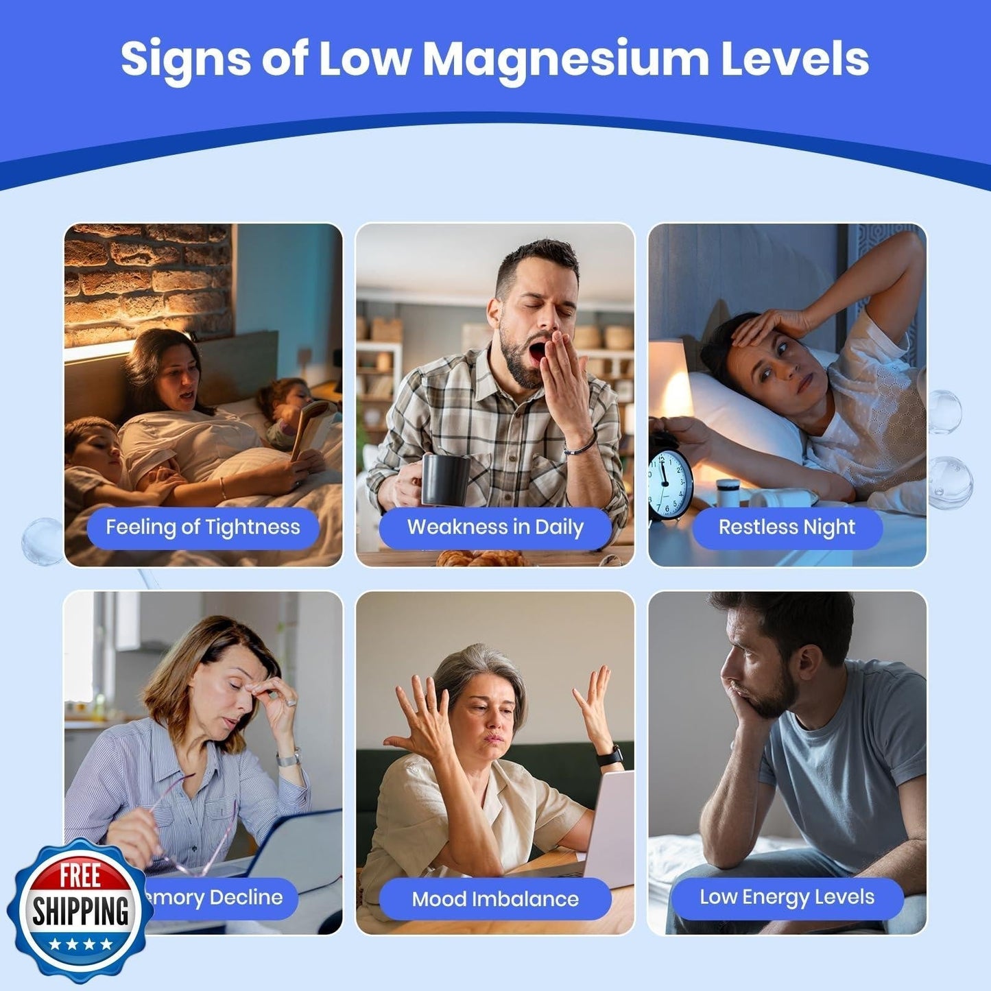 14-in-1 Magnesium Complex Gummies with Ashwagandha, L-Theanine, D3-Shop