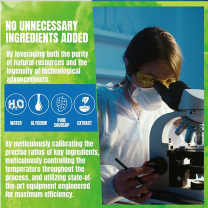 VYXION Pure Soursop 10 in 1 Liquid DropsExtract-Seamoss,Moringa,Black SeedOil